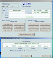 Heater Element for Auxiliary Heater (Z35) - 1K0 963 235E