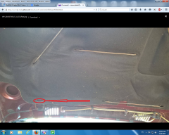 Clema capitonaj capota motor