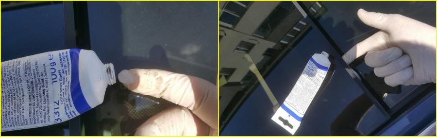 How to remove scratch from car glass 